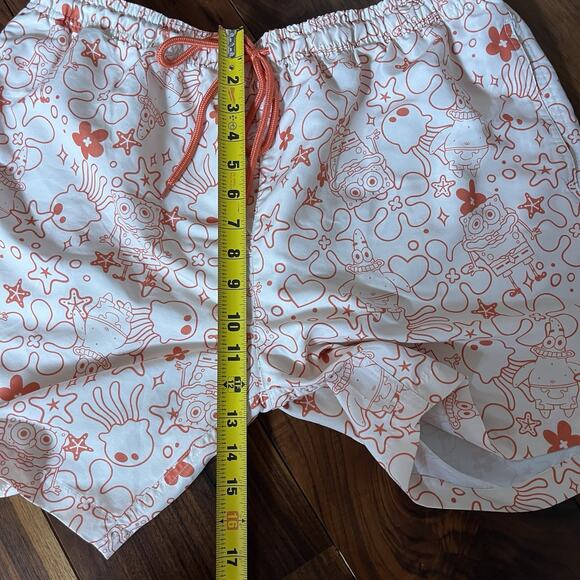 Nickelodeon SpongeBob SquarePants Men's Surf Swim Trunks Shorts Size XL - Picture 9 of 9
